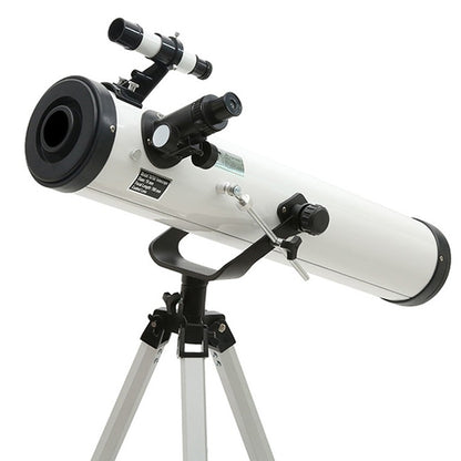 Telescópio Astronômico Abertura de 76mm Telescópio Profissional Refrator para Iniciantes em Astronomia Presentes