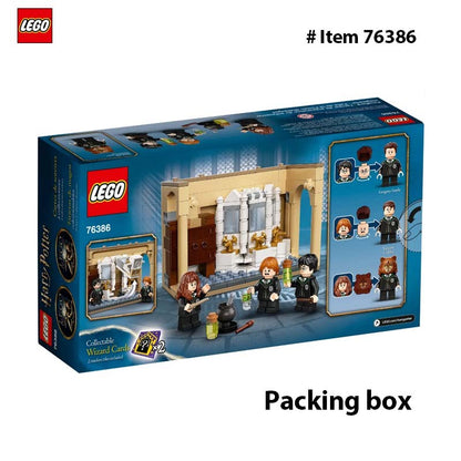 LEGO 76386 Harry Potter Hogwarts: Erro da Poção Polissuco – Idéia de Presente para Netos com Minifigura Dourada do Harry Potter