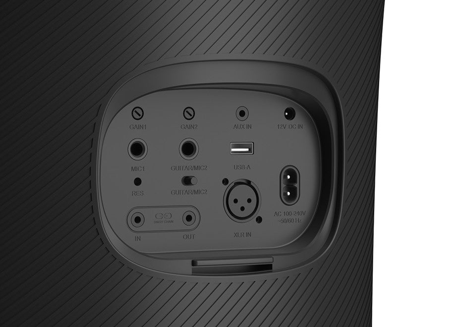 Caixa de Som para Festa Tronsmart Halo 300 240W com Entrada para Guitarra/Microfone/XLR, TWS, 20H de Reprodução, Rodas e Alavanca Oculta, para Festas