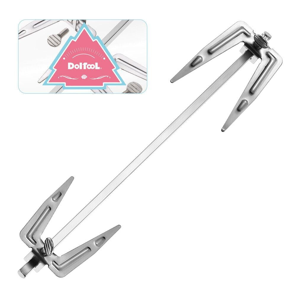 Chicken Roasting Rack Barbecue Rotisserie Spit Oven Air Fryer Fork Rotating