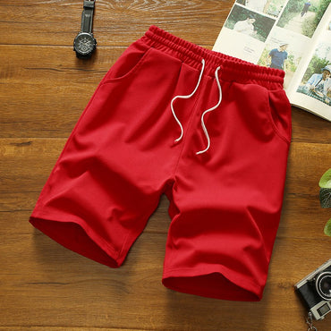 Summer New Men's Pajama Pants Five Pants Men's Summer Beach Pants Men's Casual Running Sports Shorts Men's 5 Straight Pants