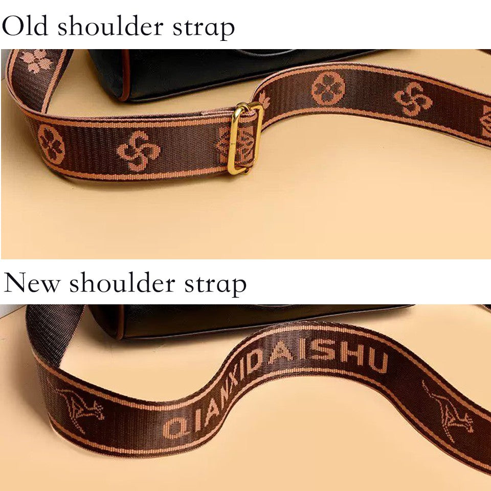 Luxury Handbag Fashion Print Large Capacity Soft Leather Women Shoulder Crossbody Bag Leisure Designer Ladies Purses and Handbag