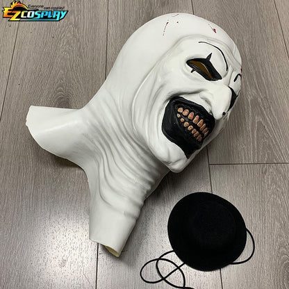 Terrifier Clown Mask Scary Joker Killer Bloody Halloween Masks Horror Cosplay Costume Props for Adults