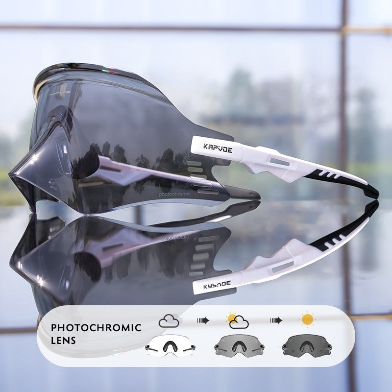 Kapvoe Cycling Sunglasses UV400 Protect Men Bike Sunglasses MTB Eyewear Outdoor Sport Goggles Bike Glasses Oculos De Ciclismo