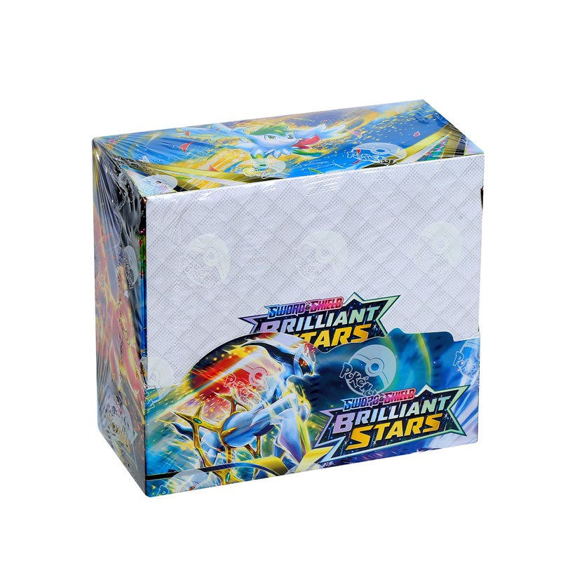 324/360Pcs/Set Pokémon Estrelas Cintilantes União de Equipes Escuridão Incendiária Sol Lua Evoluções Cartão Booster de Batalha de Negociação em Inglês