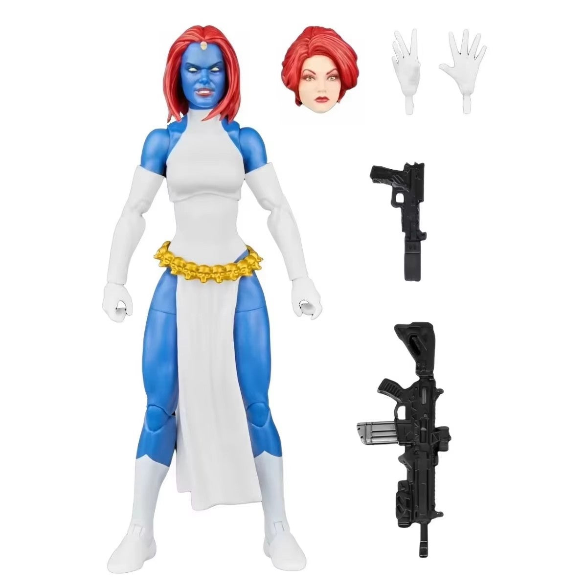 X-Men Uncanny Retro Mystique Target Exclusivo Boneco Articulado de 15cm Colecionável Figuras Inspiradas nos Quadrinhos X-Men Modelo de Brinquedo de Presente