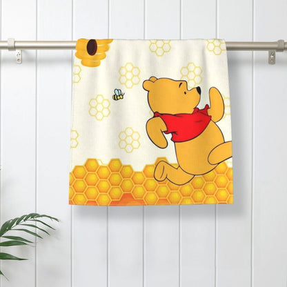Winnie The Pooh Bear Piglet Merch Towel for Beach New Summer Microfiber Shower Towel No Sand Quick-Dry Surf Towels