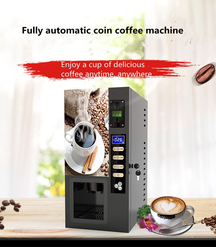 Self-Service Protein Shake Coffee Vending Machine for Gym & Fitness Mobile Payment Dual Temperature Options