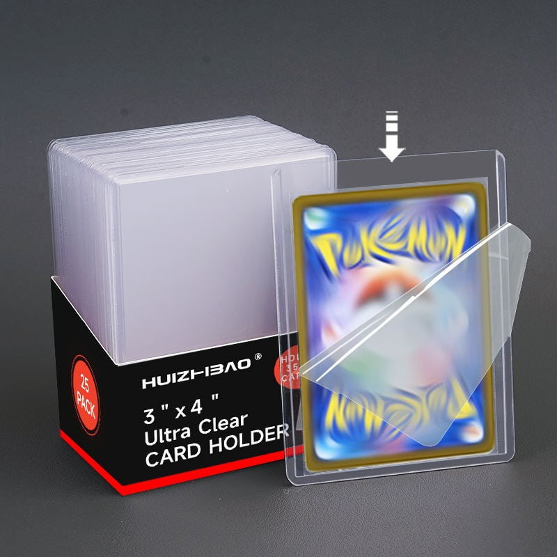 Cards colecionáveis de alta qualidade 3"x 4" 35PT para Top Loaders, sleeves para proteção de cards, para Pokémon, YuGiOh, Magic MTG
