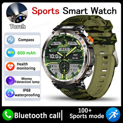 2025 Novo Relógio de Luxo Moderno 5ATM HT30 GPS Bússola Smartwatch Esportivo Masculino Externo AMOLED 366*366 NFC Frequência Cardíaca IP68 Smartwatch