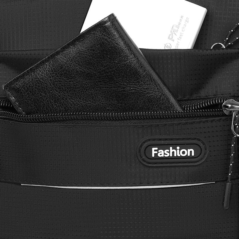 Versatile Oxford Crossbody Bag - Men's Business Casual Sling for Daily Commuting Essentials