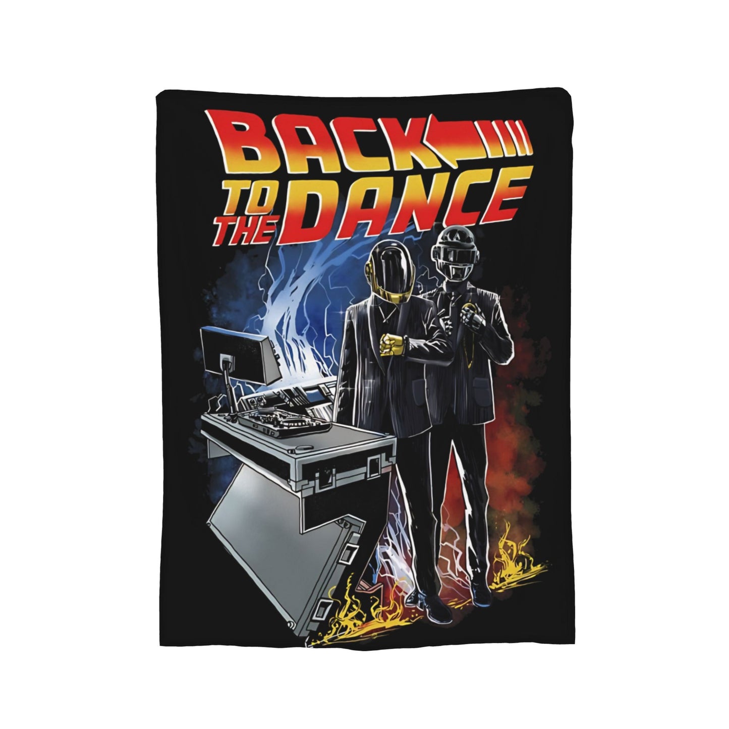 Manta de Lã Daft Punk Cobertor Ultra Macio para Viagem ao Ar Livre Colcha