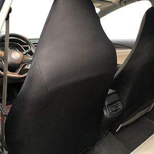 2pcs Universal PU Leather Car Full Seat Cover High Rear Bucket Seat Cover Suitable For Most Car Truck SUV Seat Accessories
