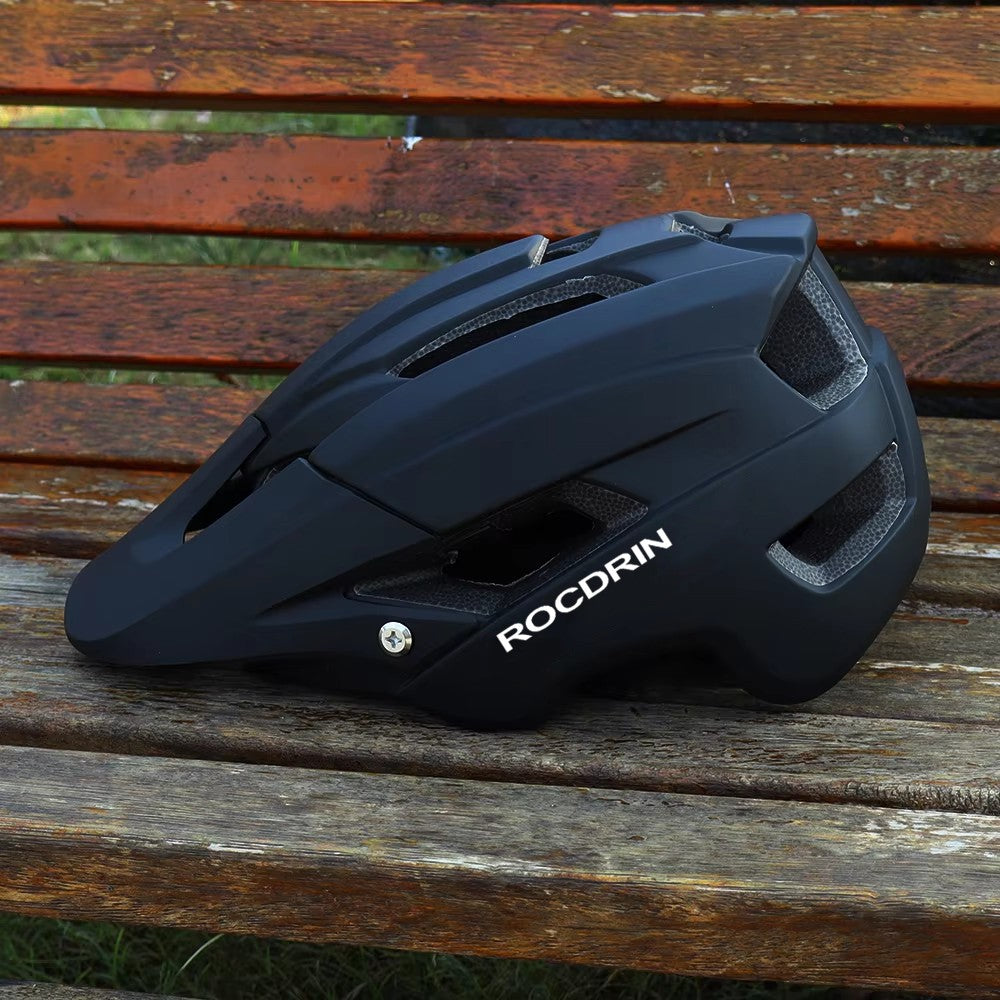Capacete de Ciclismo Integrado ROCDRIN para MTB e DH, Capacete de Bicicleta de Estrada e Montanha Ultraleve para Corrida e Ciclismo