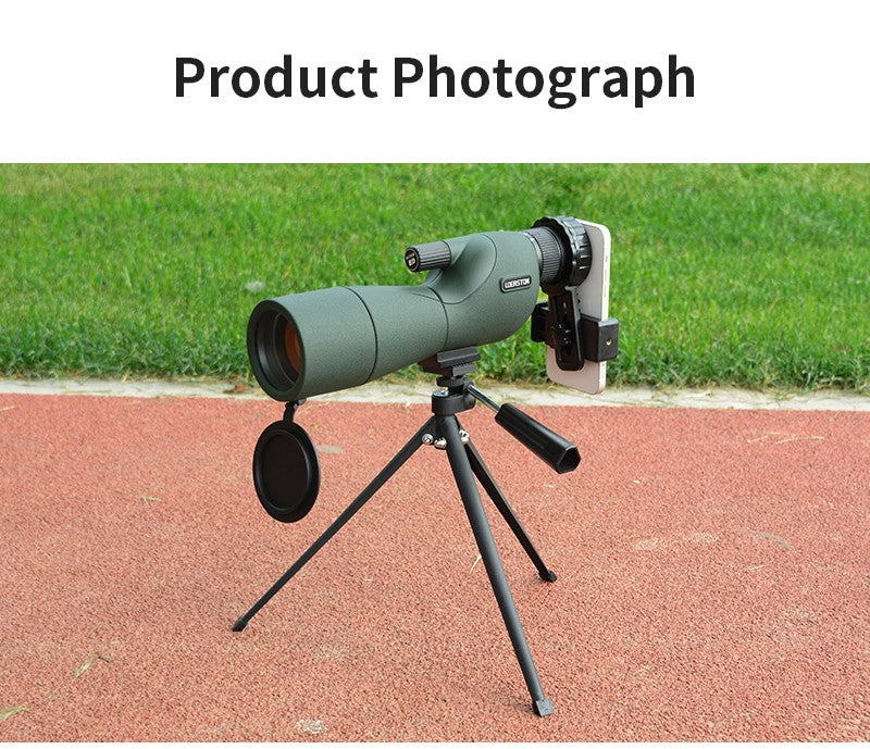 Luneta Terrestre com Zoom 25-75x60 Lente ED Poderoso Monocular Prisma Bak4 para Acampamento ao Ar Livre Observação de Pássaros Tiro Esportivo