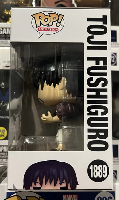 Funko Jujutsu Kaisen Anime Figure Pop Fushiguro Toji #1889 (Chase) Boneco de Vinil Colecionável Edição Limitada Modelo de Brinquedo de Presente