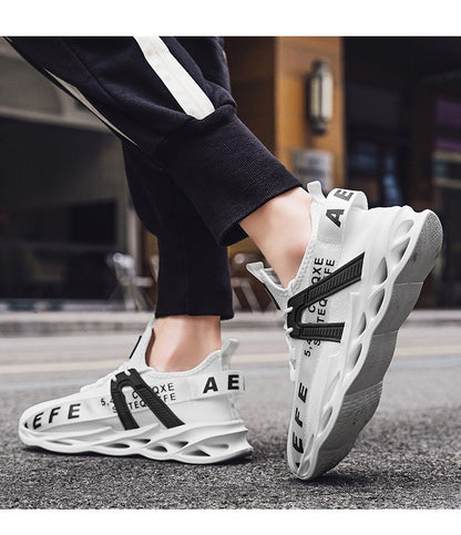Tênis Masculino YRZL Calçados Masculinos Tênis Designer de Luxo Sapatos Masculinos Casuais Plataforma Antiderrapante Tênis de Corrida Masculino