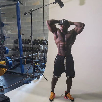 Men's Sports Shorts Basketball Mesh Quick Dry Gym Shorts for Summer Fitness Joggers Casual Breathable Short Pants Scanties Male