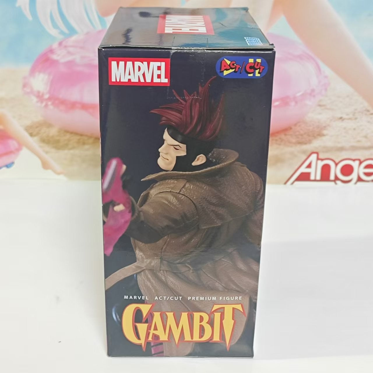 ORIGINAL SEGA ACT CUT X-Men Gambit Remy Etienne LeBeau Série Coleção Boneco Anime Modelo Action Figure Brinquedos Figuarts