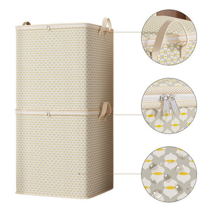 Extra Large Storage Bag - Multifunctional Bedding, Clothing, And Underwear Storage Bag With Zipper, Under Bed Storage Bag