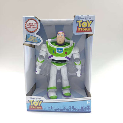 Desenho Animado Toy Story 3 Buzz Lightyear Woody Boneco Anime Modelo Brinquedo de Mesa Enfeite Colecionáveis Boneca Infantil Presente de Feriado Surpresa