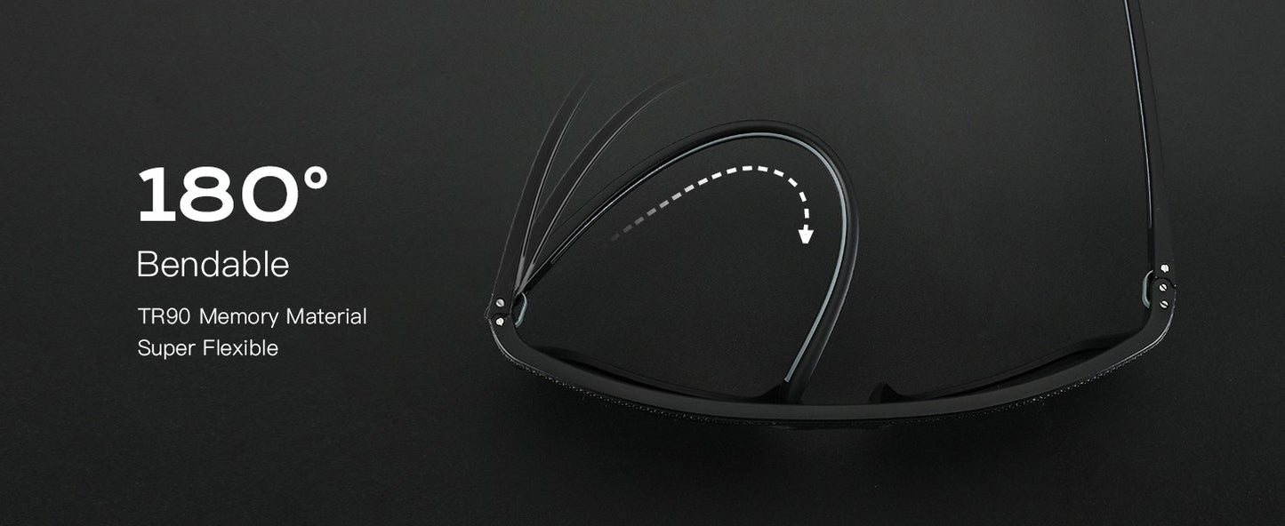 ZENOTTIC Retro Square Polarized Sunglasses Fashion Shade Women Men Ultra light TR90 Frame UV400 Protection Classics Sun Glasses