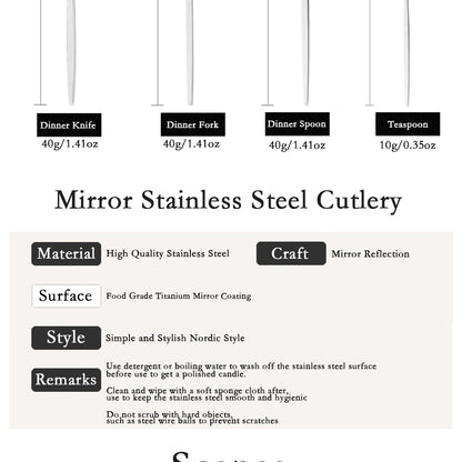 6Pcs/Set Teaspoon Stainless Steel Flatware Colorful Cake Fruit Spoons Dessert Small Coffee Spoon Snack Kitchen Dinnerware Tools
