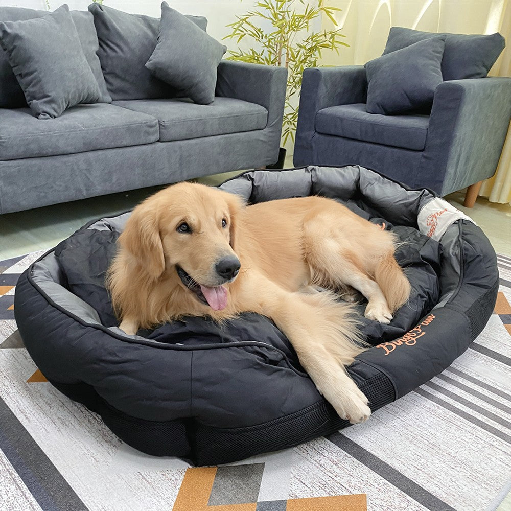 Cama para cachorro tipo sofá ortopédico impermeável XXL XL L, tapete para pets, canil, cesto lavável para cachorros, almofada removível para cães de porte pequeno, médio e grande