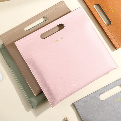 Fashion Luxury Leather Coin Purse Custom Name Woman Man Business Zipper Card Wallet Engrave Initials Card Holder Wedding Gift