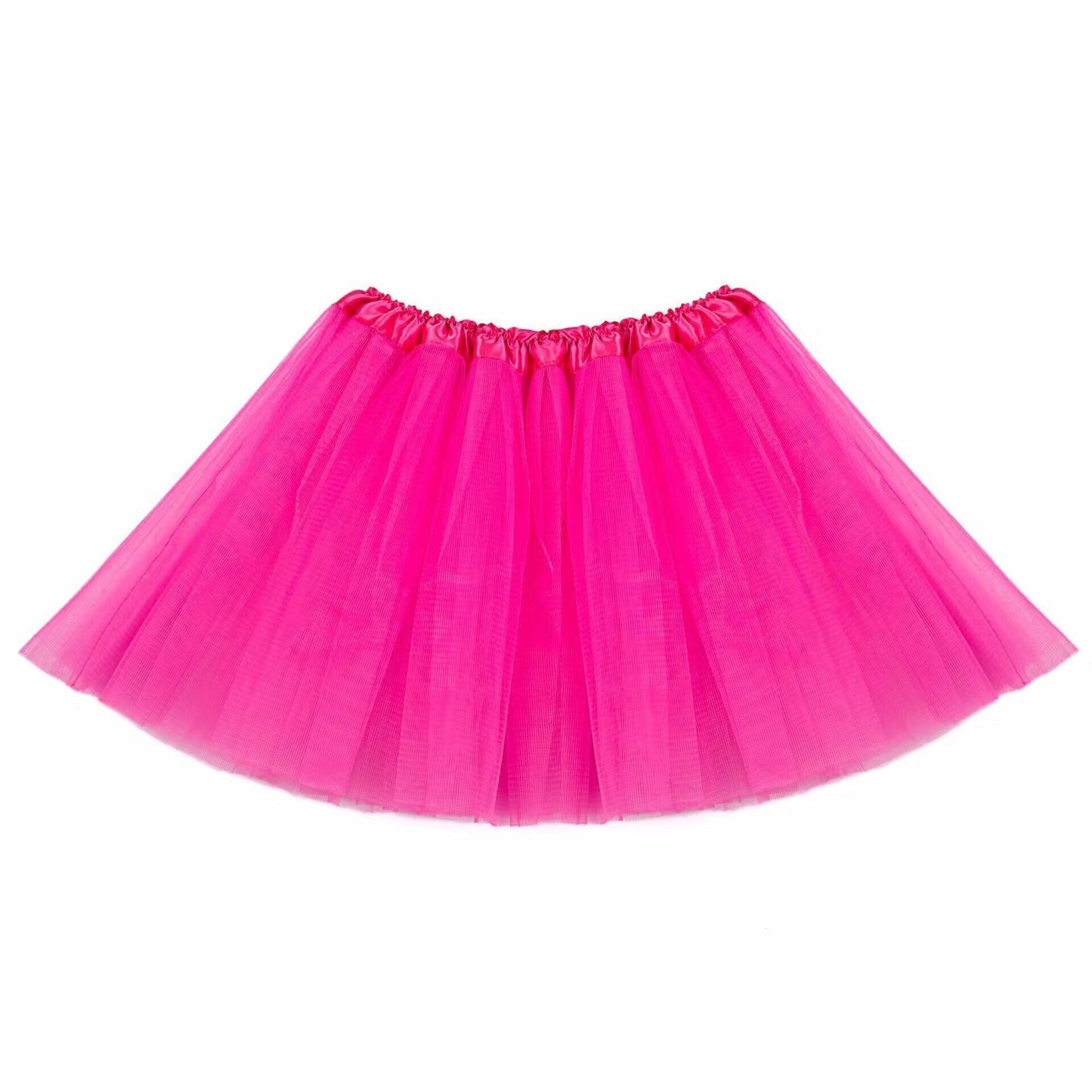Tutu Skirt Women Girls 80s Vintage Ballet Dance Skirt Layered Short Mini Skirt Vintage Petticoat Layered Mesh Ballet Underskirt