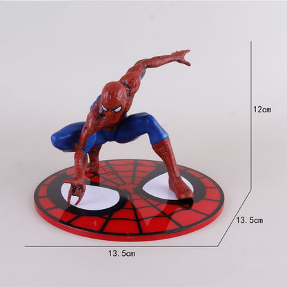 2024 Mais Recente Venom PVC Sólido Posição Deitada Venom Aliança de Vilões Homem Aranha Anime Modelo Artesanal Decoração Boneco