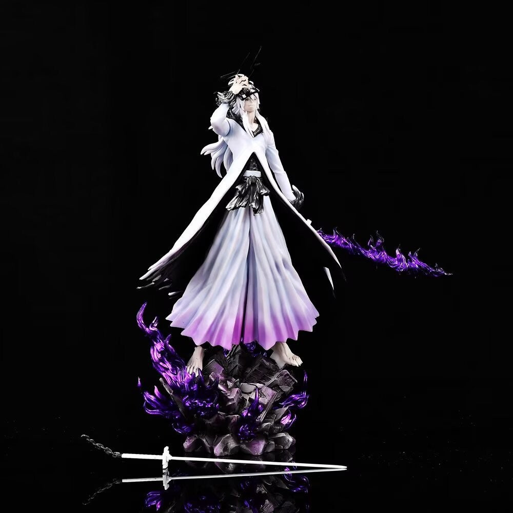31-33cm Bleach Kurosaki Ichigo Duas Formas Grande Figura de Anime Modelo Estátua Coleção de Meninos Decoração de Mesa Ornamentos Brinquedos Presentes