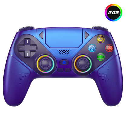 Controller for Playstation 5/PS5/PS5 Pro/Slim/PC,Wireless Gamepads RGB Joystick Turbo/Marco Program Dual Vibrate Game Controle