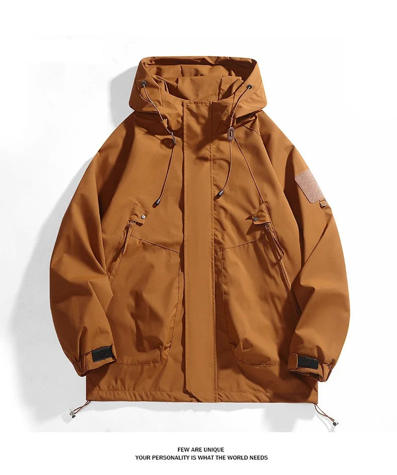 Unisex Outdoor Waterproof Jacket Windbreaker Coat Autumn Breathable Fishing Camping Windproof Jackets Men Women Clothing