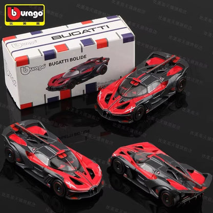 Burago 1:64 Ferrari Series SF90 488P Roma F430 F12 Liga de Carro Modelo Brinquedos Infantis Coleção de Presentes de Férias Modelo de Carro Atacado