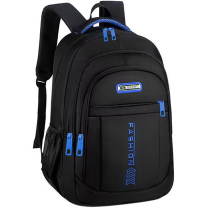 Men's and Women's Dual Shoulder Bags, School Bags, Nylon Oxford Cloth Bags, Large Capacity Travel Backpacks
