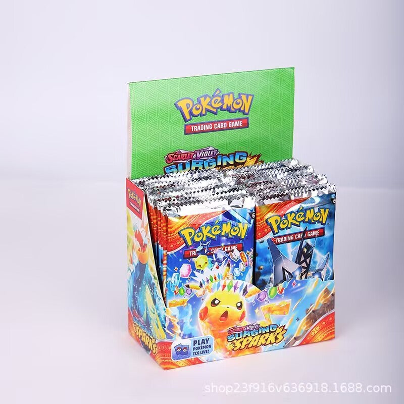 360 Peças/Conjunto Cartas Pokémon xy-Primal ESCARLATE&VIOLETA 151 Chamas Obsidianas PALDEAN FATES Ultra Prism Pacotes de Batalha em Inglês