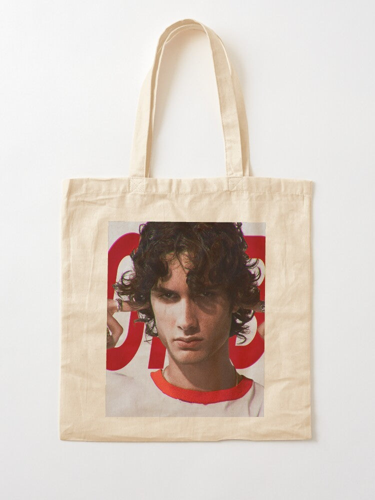 Sombr World Tour Tote Bag Shopping Bag Print Original Design White Unisex Travel Canvas Casual Bag Commuting Portable Handbags