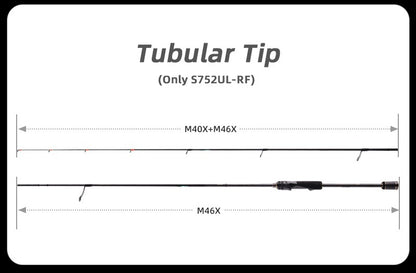 PURELURE NDMBLS Toray M46X 0.5-12g Isca Macia Ação EXF Armação FUJI de Titânio e Anel SIC Ponta Sólida de Carbono Perca Black Bass Lúcio Lúcio-Perca