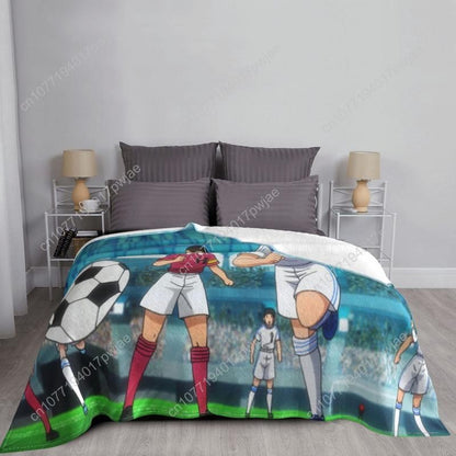 Captain Tsubasa 000428 Home Knee Blanket beach blanket Winter Blankets Thin Wadding Blanket Throw Custom blankets