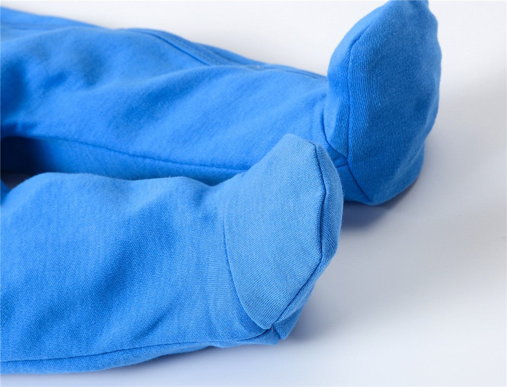 Kavkas 3 Pcs/lot Baby Boy Rompers 0-12M 100% Cotton Newborn Long Sleeve Clothes Cartoon Print Girls Items