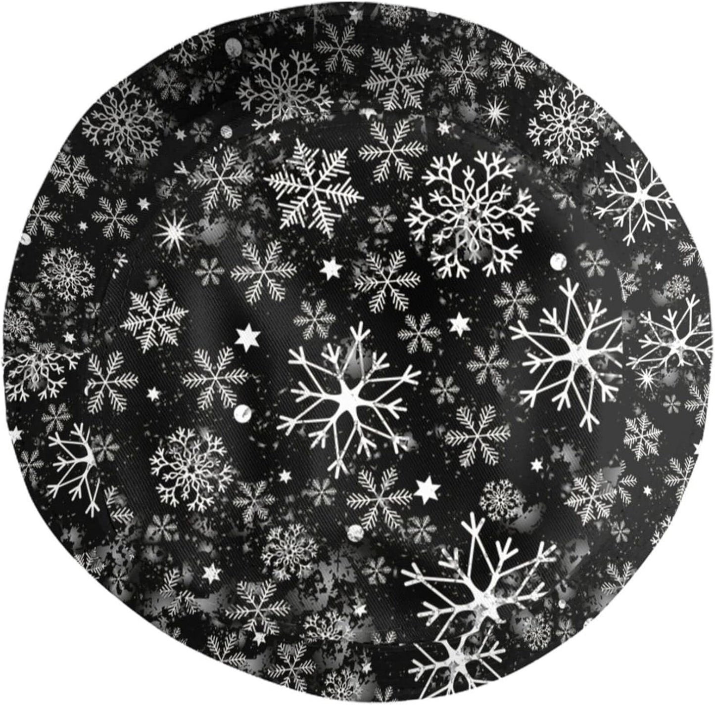 Funny Christmas Bucket Hat New Year Fisherman Hat for Women Men Packable Outdoor Travel Beach Sun Cap