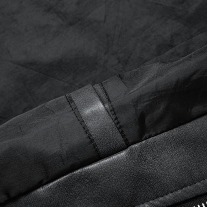 Leather Jacket Men Suede Coats Black Oversized 6XL 7XL 8XL Plus Size Street Motorcycle Autumn Hip Hop Brand Waterproof Autumn