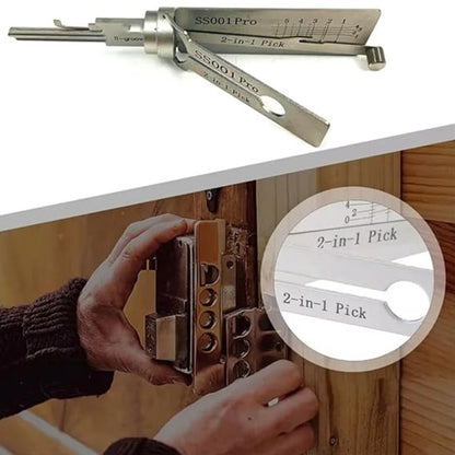 Kit de Ferramentas para Decodificador de Chave em Aço Inoxidável com Oring e Gancho para Manutenção e Reparo