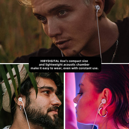 HiBy Digital XOE USB Type C 8mm DLC Diaphragm Dynamic Driver DSD Decoder In-Ear IEM Earphones Earbuds DAC ES9270C With HD MIC