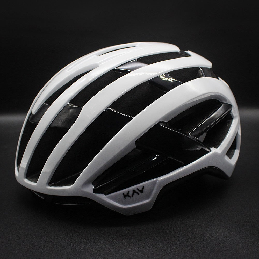 Capacete de Ciclismo KAV Aero para Homens e Mulheres, Acessórios de Bicicleta, Capacete Esportivo BMX Casque Velo Casco Tamanho M 52-58cm