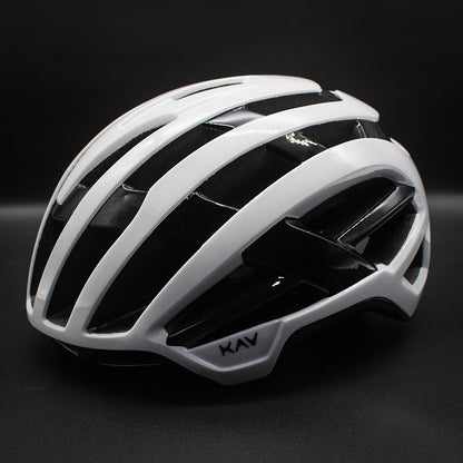 Capacete de Ciclismo KAV Aero para Homens e Mulheres, Acessórios de Bicicleta, Capacete Esportivo BMX Casque Velo Casco Tamanho M 52-58cm