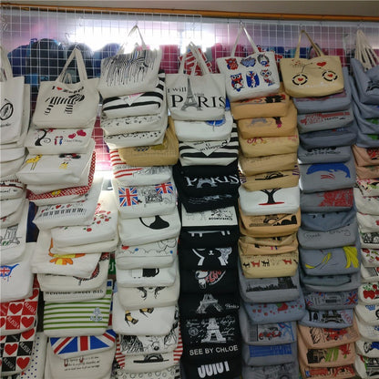 100pcs/lot Custom Printed Grocery Eco Friendly Waterproof Natural Laminated Burlap Sack Jute Beach Bag for Women Towel Wedding