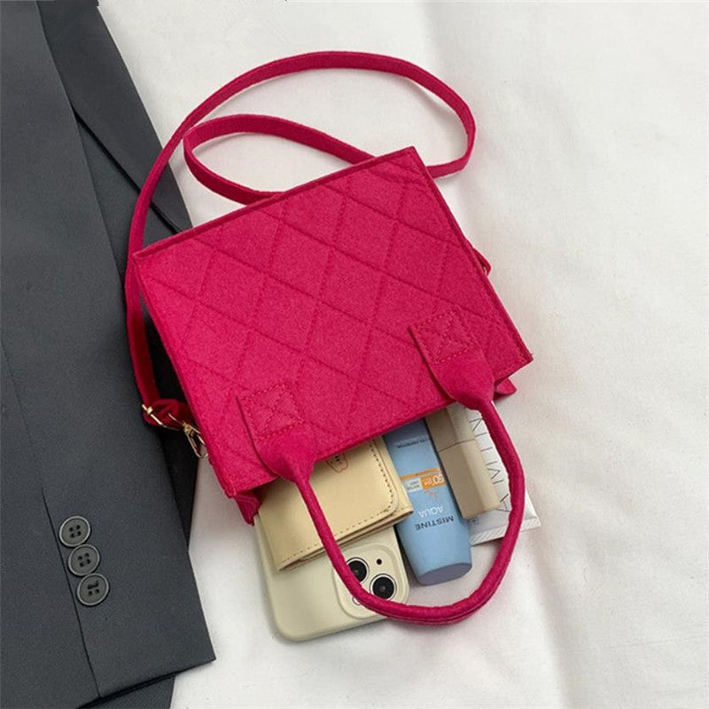 3pcs/set Embossed Women's Handbag Stylish Crossbody Bag, Clutch and Wallet, Solid Color Fabric Shoulder Bag for Women Daily Use