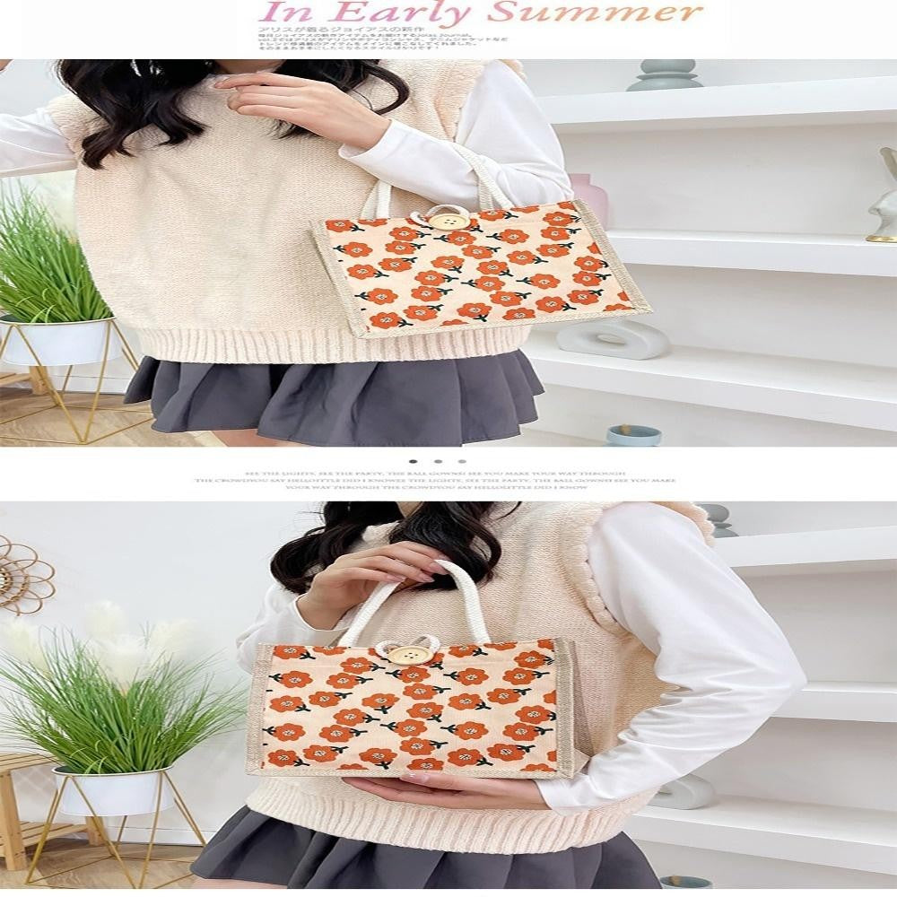 Organization Crossbody Bag Fashionable Cloth Bag Lunch Box Shoulder Bag Handbag